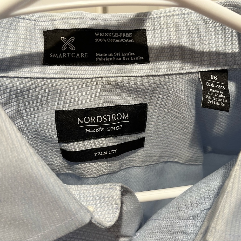 Nordstrom Men’s Shop Non-Iron Trim Fit Dress shirt